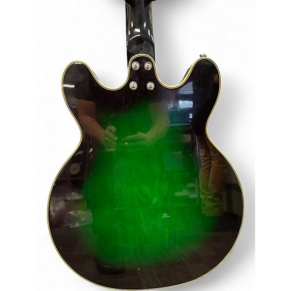 Used Eastman CUSTOM KRAFT Green Hollow Body Electric Guitar