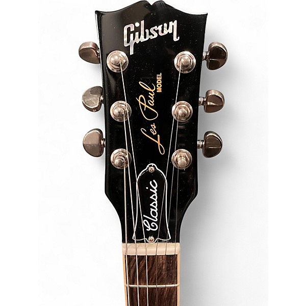 Used Gibson Les Paul Classic Transparent Cherry Solid Body Electric Guitar