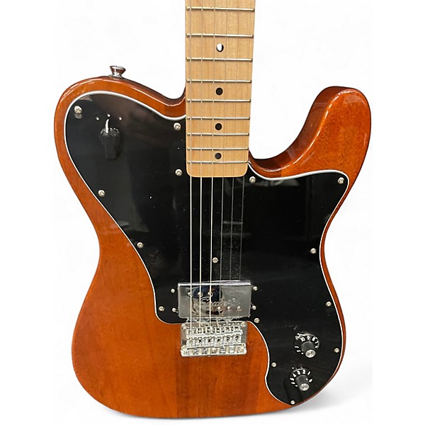 Used Squier Esquire Deluxe Walnut Solid Body Electric Guitar