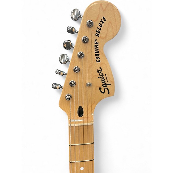 Used Squier Esquire Deluxe Walnut Solid Body Electric Guitar