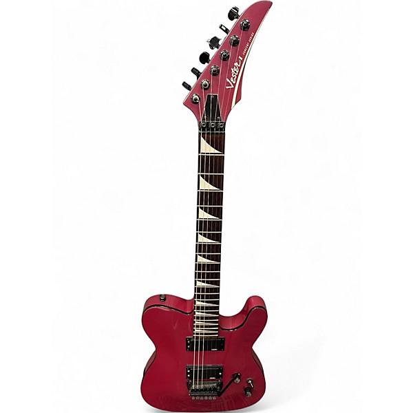 Used Vester CONCERT SERIES Pink Solid Body Electric Guitar