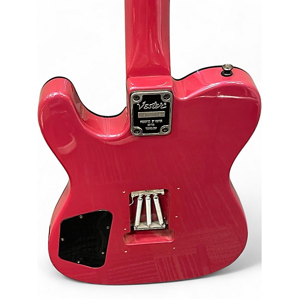 Used Vester CONCERT SERIES Pink Solid Body Electric Guitar