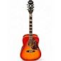 Used Epiphone Hummingbird Pro 3 Color Sunburst Acoustic Electric Guitar thumbnail