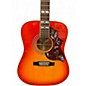 Used Epiphone Hummingbird Pro 3 Color Sunburst Acoustic Electric Guitar