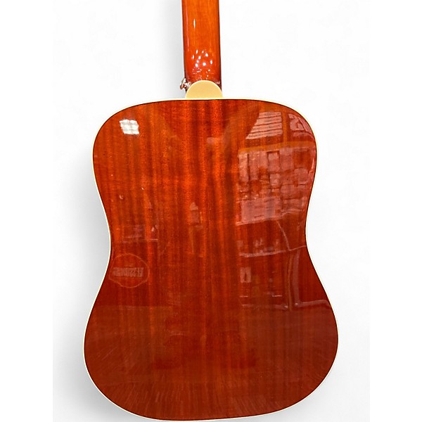 Used Epiphone Hummingbird Pro 3 Color Sunburst Acoustic Electric Guitar