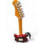 Used EKO Double Cut Red and White Solid Body Electric Guitar