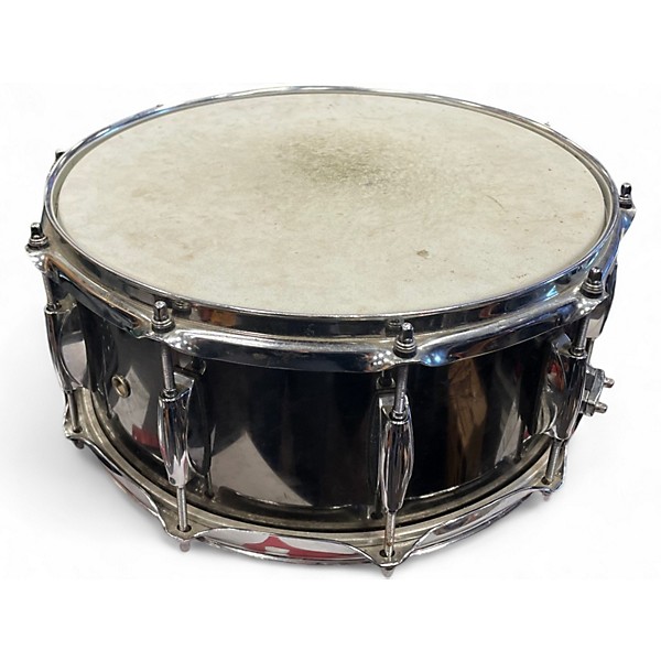 Used Gretsch Drums 14in Black Nickel Over Steel Black Drum