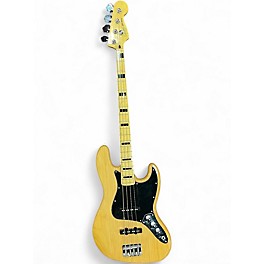 Used Squier Classic Vibe 70s Jazz Bass Natural Electric Bass Guitar