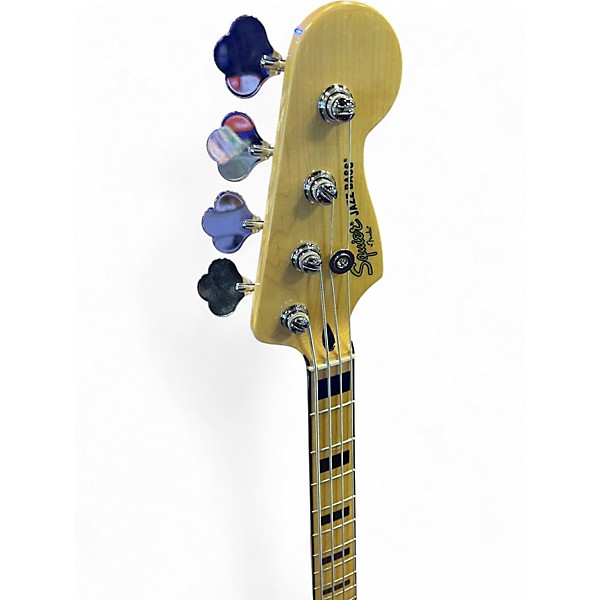 Used Squier Classic Vibe 70s Jazz Bass Natural Electric Bass Guitar
