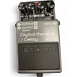 Used BOSS RV3 Digital Reverb Delay Effect Pedal