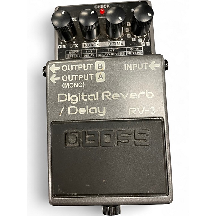Used BOSS RV3 Digital Reverb Delay Effect Pedal | Guitar Center