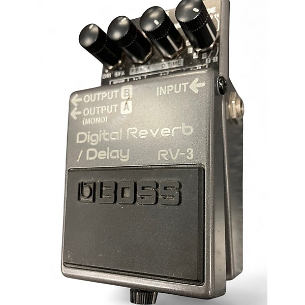Used BOSS RV3 Digital Reverb Delay Effect Pedal