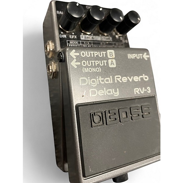 Used BOSS RV3 Digital Reverb Delay Effect Pedal