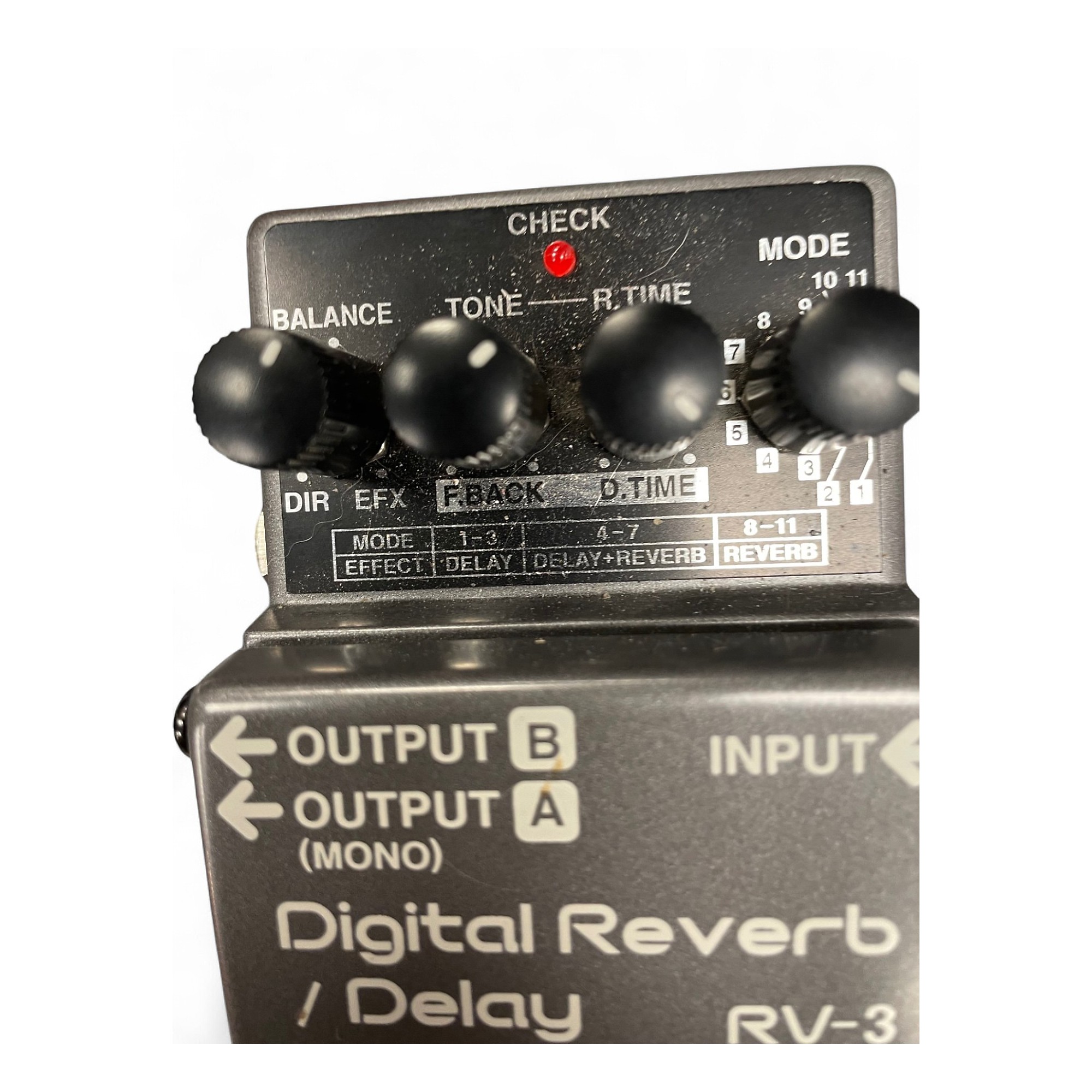 BOSS RV-3 Digital Reverb / Delay　廃盤品 Used BOSS RV3 Digital Reverb Delay Effect Pedal | Guitar Center