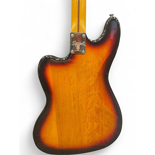 Used Squier Vintage Modified Bass VI Sunburst Electric Bass Guitar