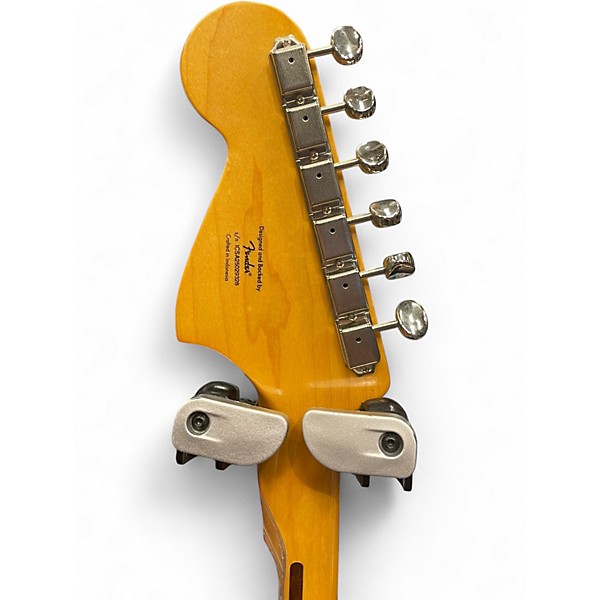 Used Squier Vintage Modified Bass VI Sunburst Electric Bass Guitar