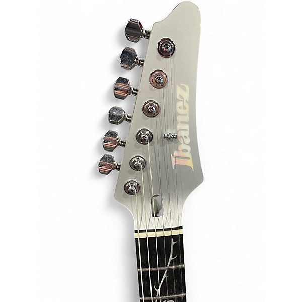 Used Ibanez tod10 silver Solid Body Electric Guitar
