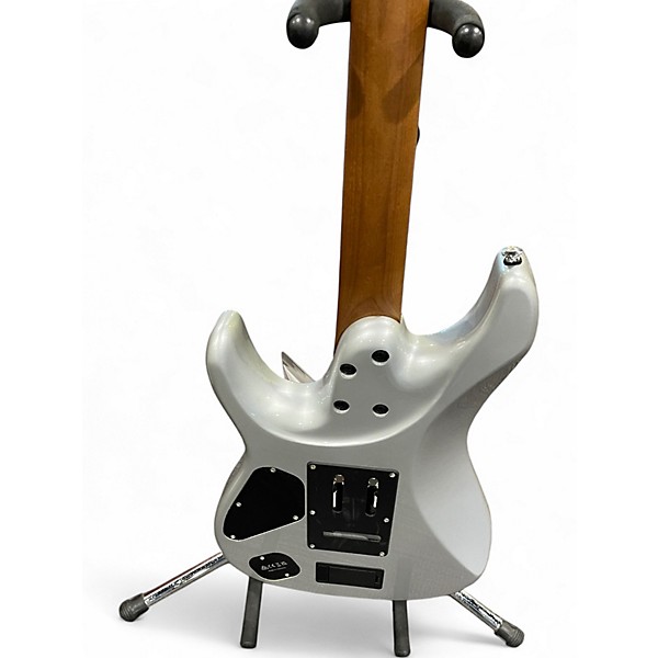 Used Ibanez tod10 silver Solid Body Electric Guitar