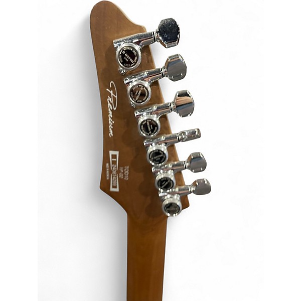 Used Ibanez tod10 silver Solid Body Electric Guitar