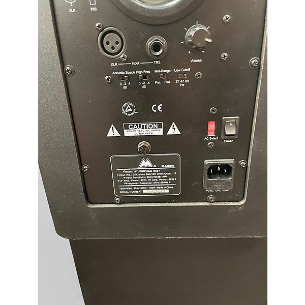 Used M-audio STUDIOPHILE BX8 PAIR Unpowered Monitor