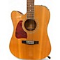 Used Ibanez AW100CE LH Natural Acoustic Electric Guitar