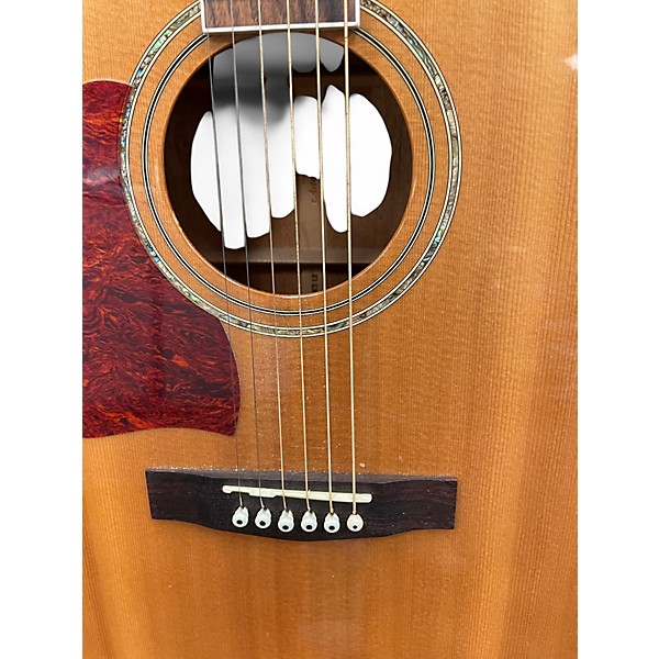 Used Ibanez AW100CE LH Natural Acoustic Electric Guitar