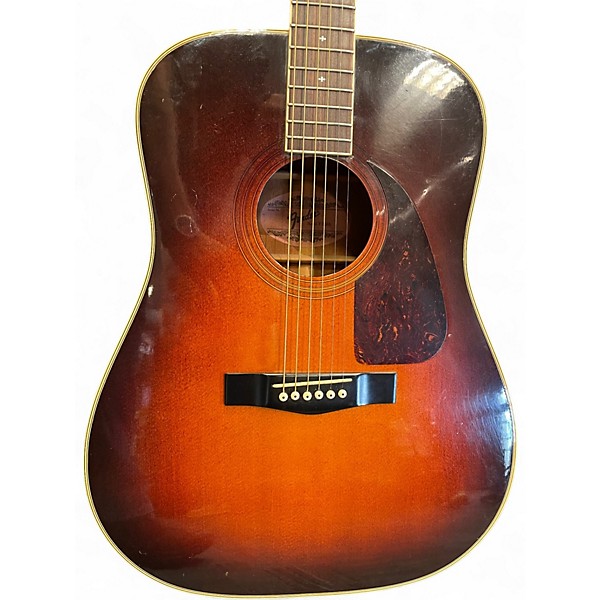 Used Fender F240A 3 Color Sunburst Acoustic Guitar