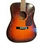 Used Fender F240A 3 Color Sunburst Acoustic Guitar