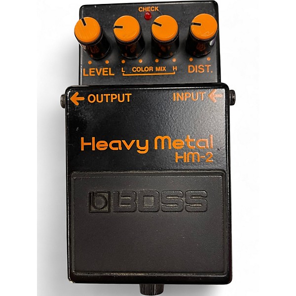 Used BOSS HM2 Heavy Metal Effect Pedal