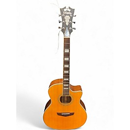 Used D'Angelico Premier Series  Natural Acoustic Electric Guitar