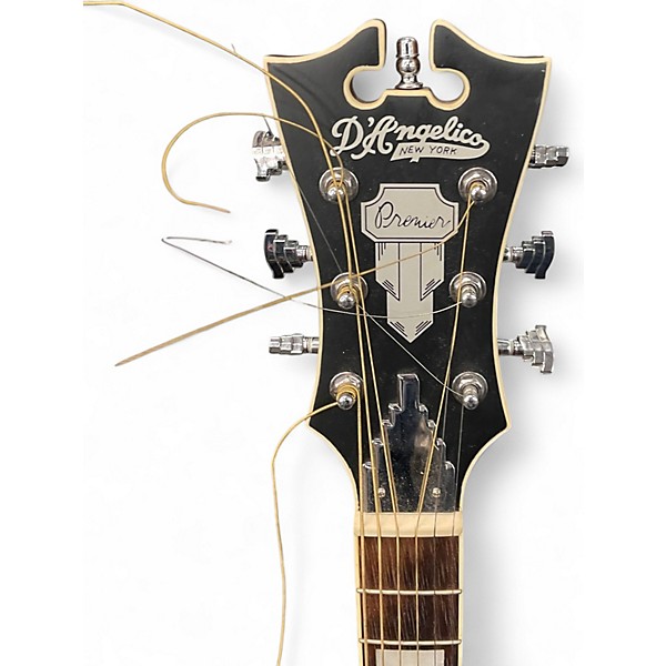 Used D'Angelico Premier Series  Natural Acoustic Electric Guitar