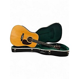 Used Martin D28 Natural Acoustic Guitar