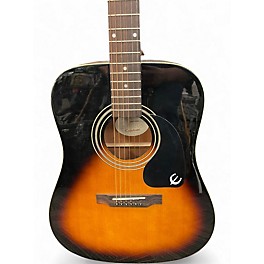 Used Epiphone PR150 2 Color Sunburst Acoustic Guitar