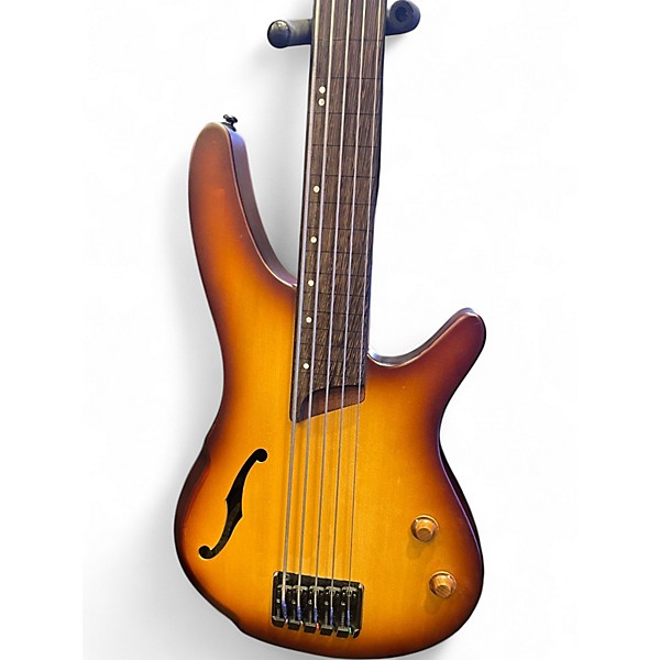 Used Ibanez SRH505 VIOLIN BURST Electric Bass Guitar
