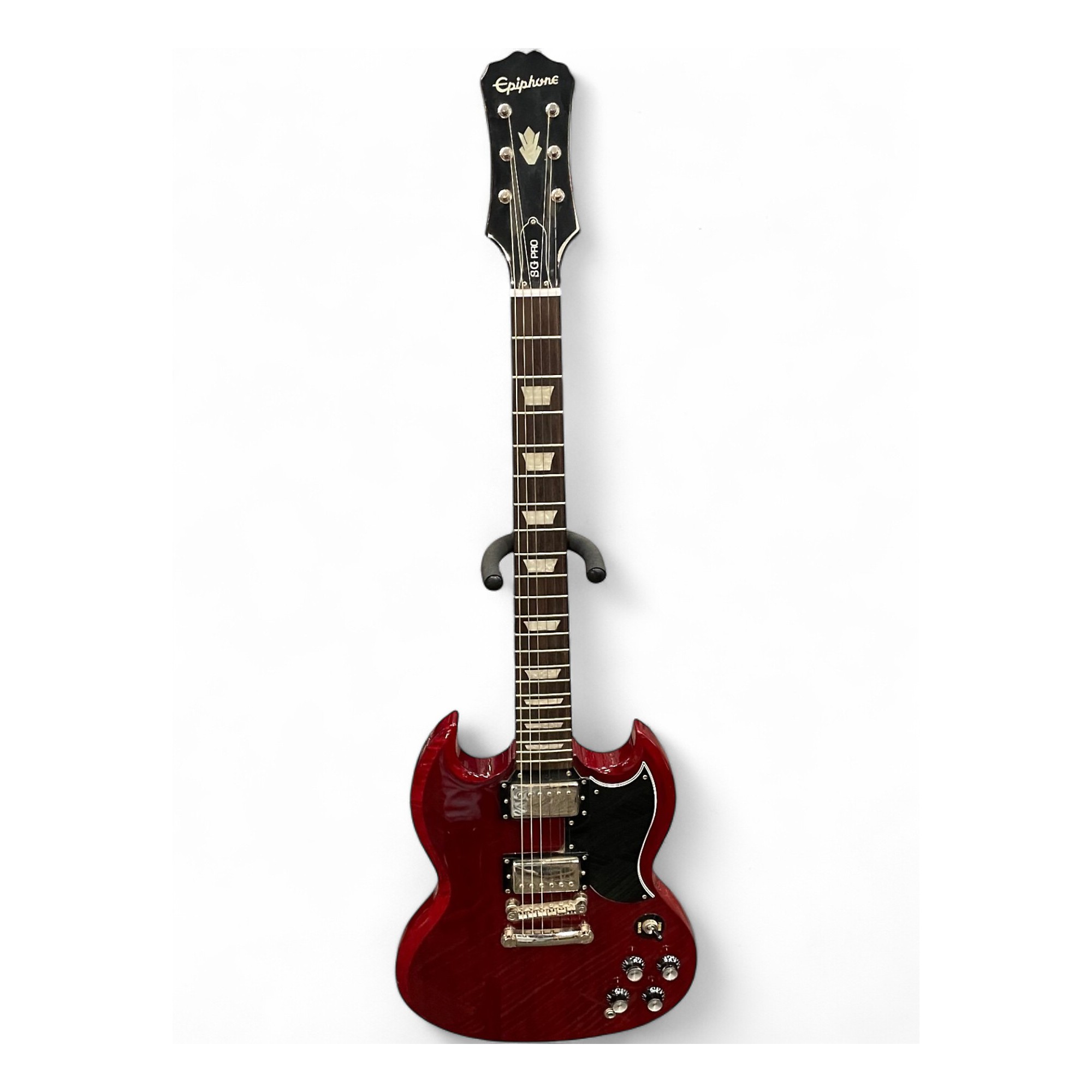 Used Epiphone SG Pro Red Solid Body Electric Guitar Red