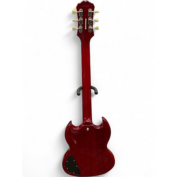 Used Epiphone SG Pro Red Solid Body Electric Guitar Red