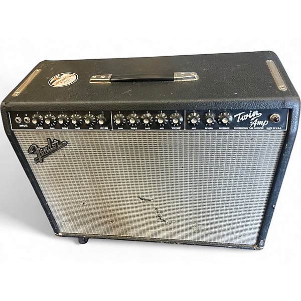 Used Fender Twin Amp Tube Guitar Combo Amp