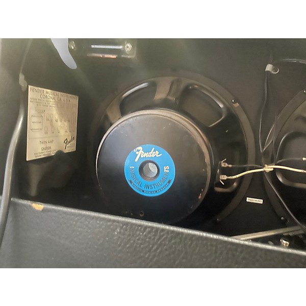 Used Fender Twin Amp Tube Guitar Combo Amp