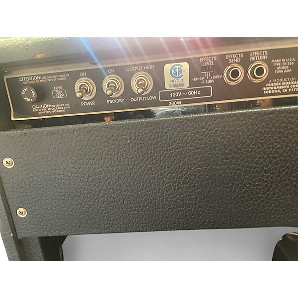 Used Fender Twin Amp Tube Guitar Combo Amp
