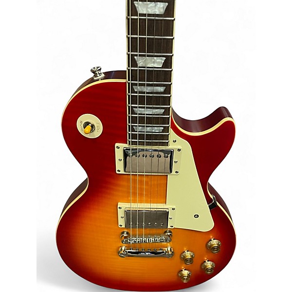 Used Epiphone 1959 Reissue Les Paul Standard Cherry Sunburst Solid Body Electric Guitar