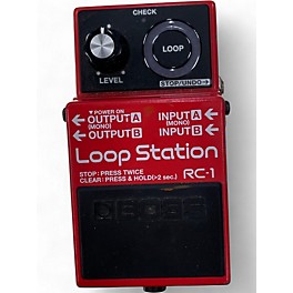 Used BOSS RC1 Loop Station Pedal