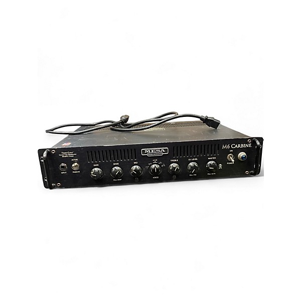 Used MESA/Boogie M6 Carbine 600W Tube Bass Amp Head