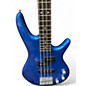 Used Ibanez GSRM20 Blue Electric Bass Guitar
