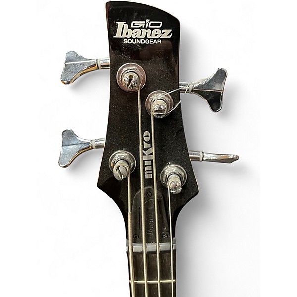 Used Ibanez GSRM20 Blue Electric Bass Guitar