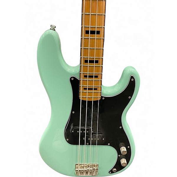 Used Squier CLASSIC VIBE 70S PRECISION BASS Surf Green Electric Bass Guitar
