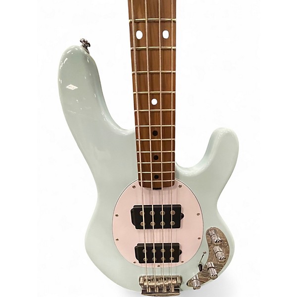Used Sterling by Music Man STINGRAY RAY34 SURF GREEN Electric Bass Guitar