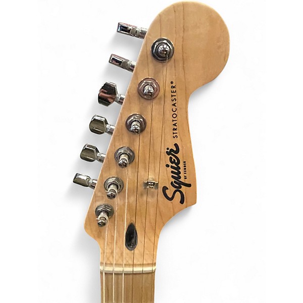 Used Squier SONIC STRATOCASTER Surf Green Solid Body Electric Guitar