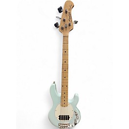 Used Sterling by Music Man STINGRAY SHORT SCALE DAPHINE BLUE Electric Bass Guitar