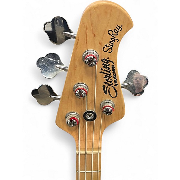 Used Sterling by Music Man STINGRAY SHORT SCALE DAPHINE BLUE Electric Bass Guitar