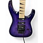 Used Jackson JS34Q Dinky Transparent Purple Solid Body Electric Guitar
